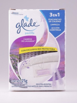 PASTILLA PARA BAÑO GLADE CANASTA LAVANDA