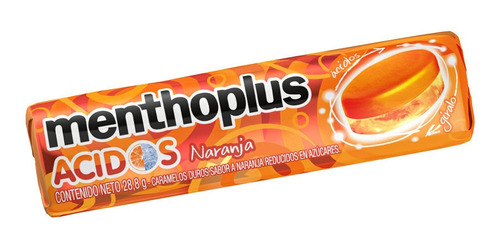 PASTILLAS MENTHOPLUS ACIDOS NARANJA