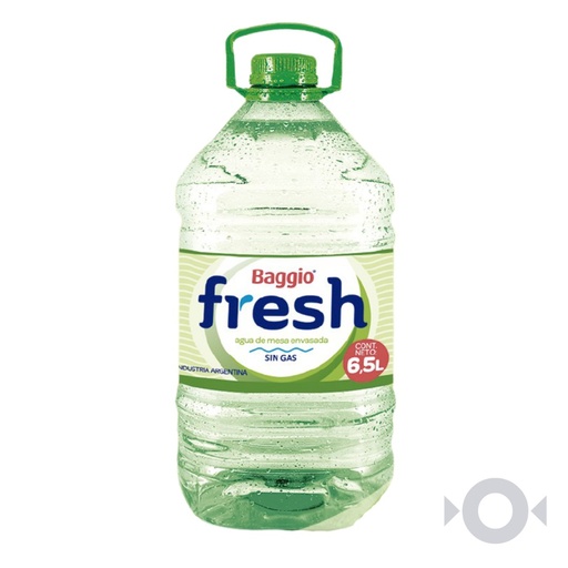 AGUA MINERAL FRESH BIDON 6.5L