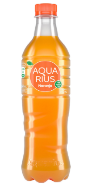 AGUA SABORIZADA AQUARIUS NARANJA 1,5L