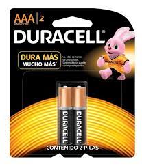 PILA DURACELL AAA X2