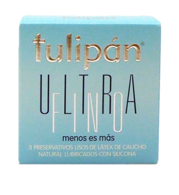 PRESERVATIVO TULIPAN ULTRAFINO X3